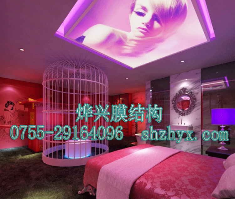 室內(nèi)軟膜天花背景墻，唯美得發(fā)光